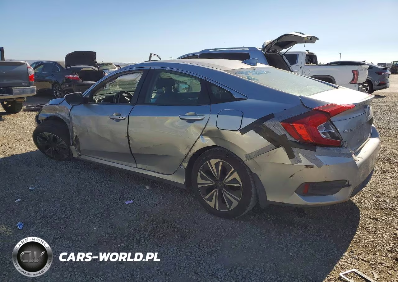 2018 Honda Civic Ex VIN:JHMFC1F31JX007362 - 2