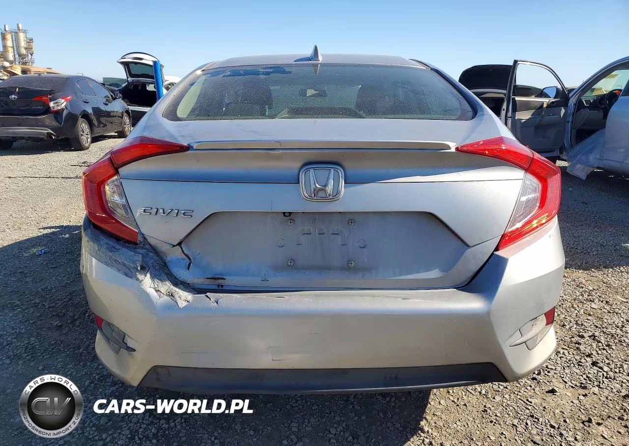 2018 Honda Civic Ex VIN:JHMFC1F31JX007362 - 6