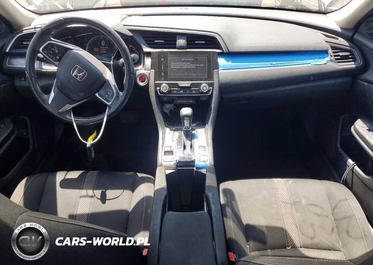2018 Honda Civic Ex VIN:JHMFC1F31JX007362 - 8