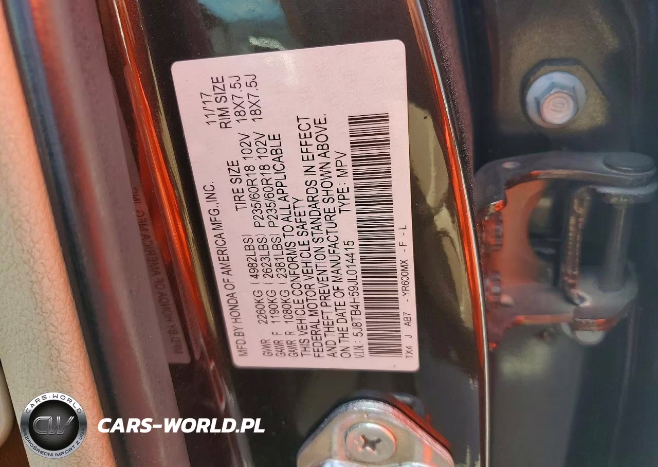 2018 Acura Rdx Technology VIN:5J8TB4H59JL014415 - 13