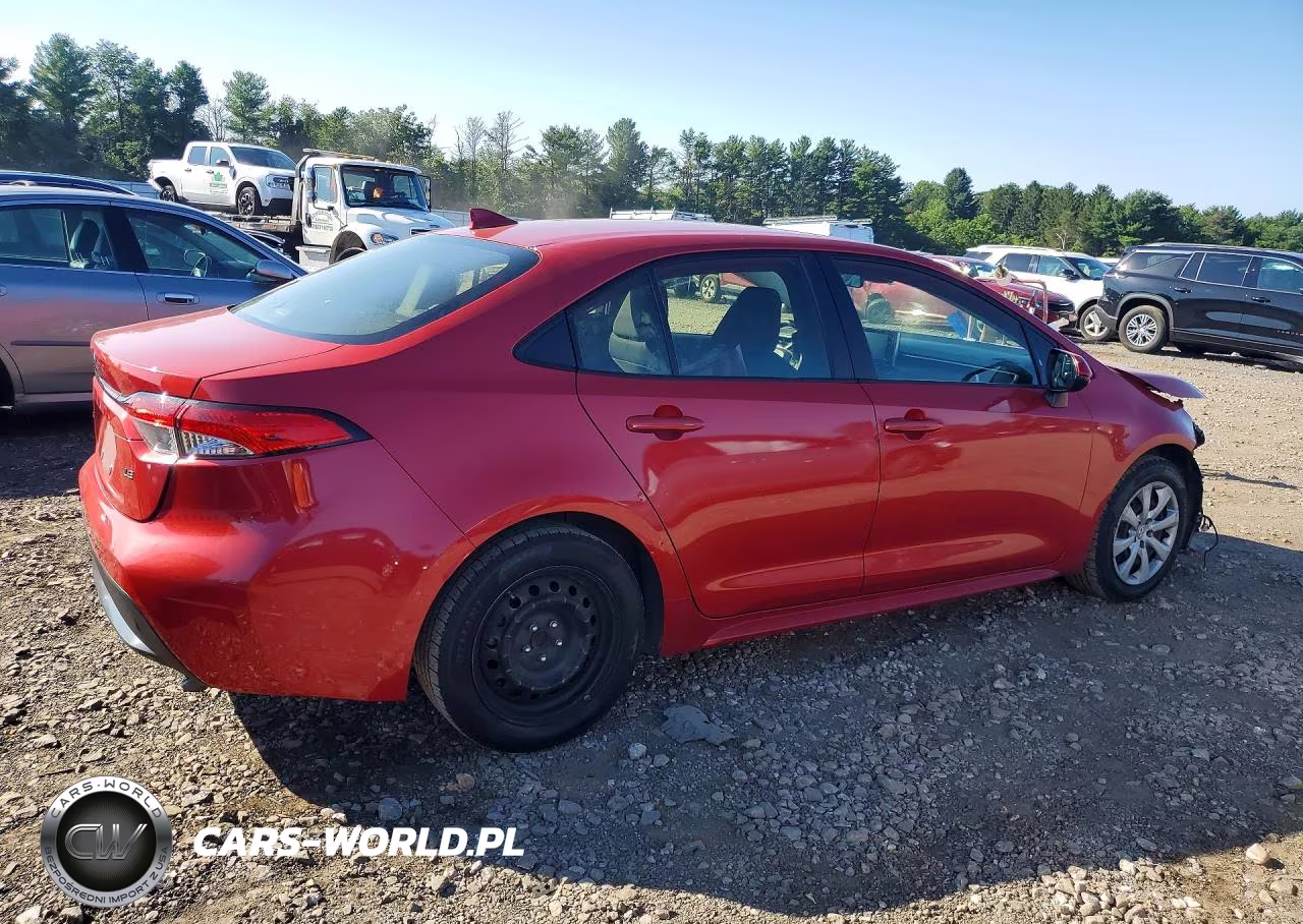 2021 Toyota Corolla Le VIN:JTDEPMAE1MJ143235 - 3