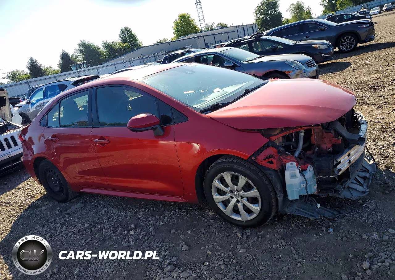 2021 Toyota Corolla Le VIN:JTDEPMAE1MJ143235 - 4