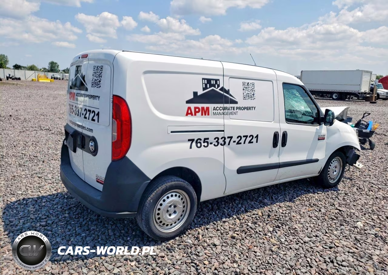 2017 Ram Promaster City St Delivery Van VIN:ZFBERFAB6H6E25607 - 3