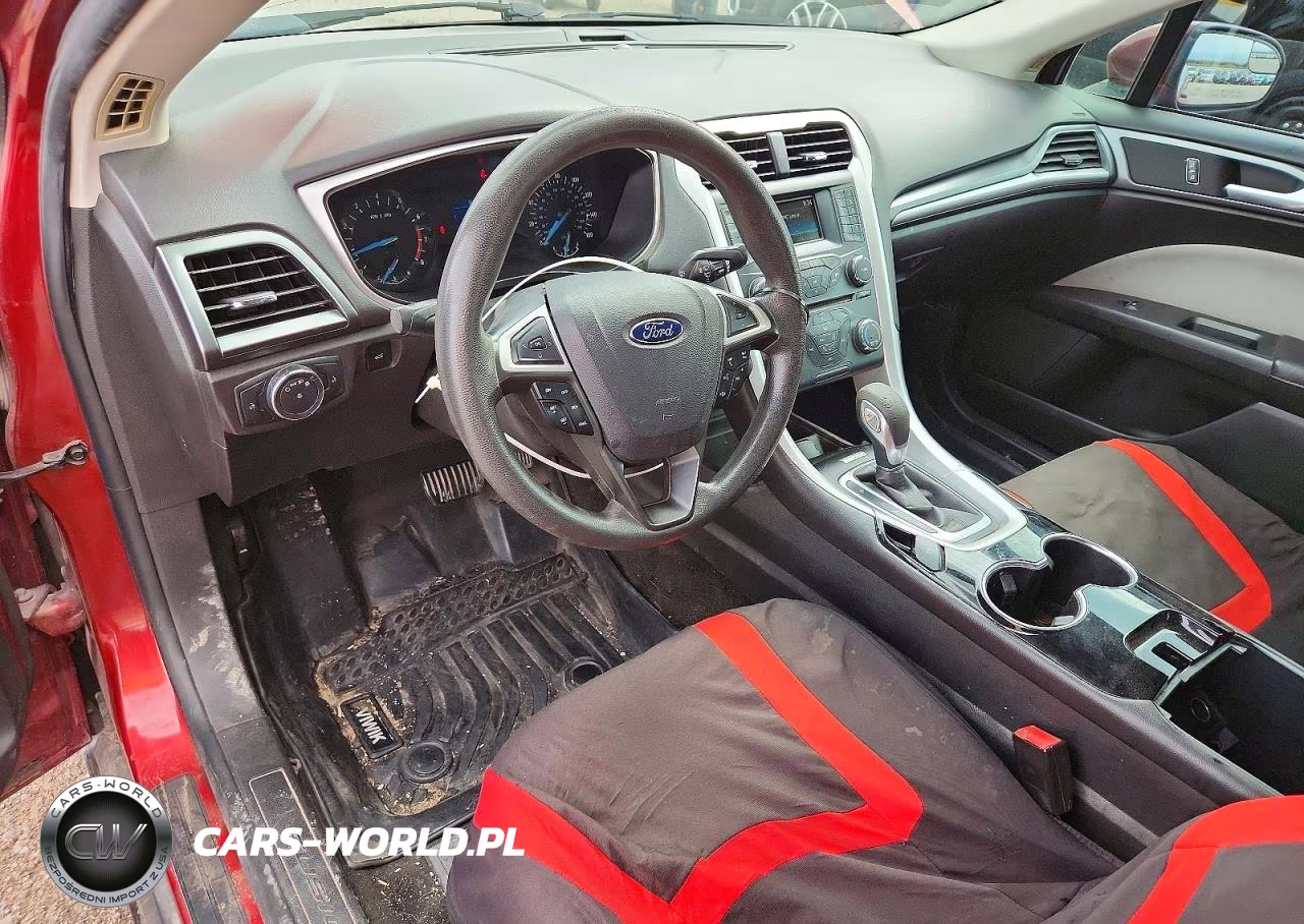 2015 Ford Fusion S VIN:3FA6P0G73FR205562 - 8