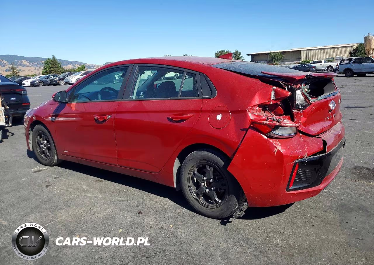 2019 Hyundai Ioniq Blue VIN:KMHC65LC1KU176206 - 2