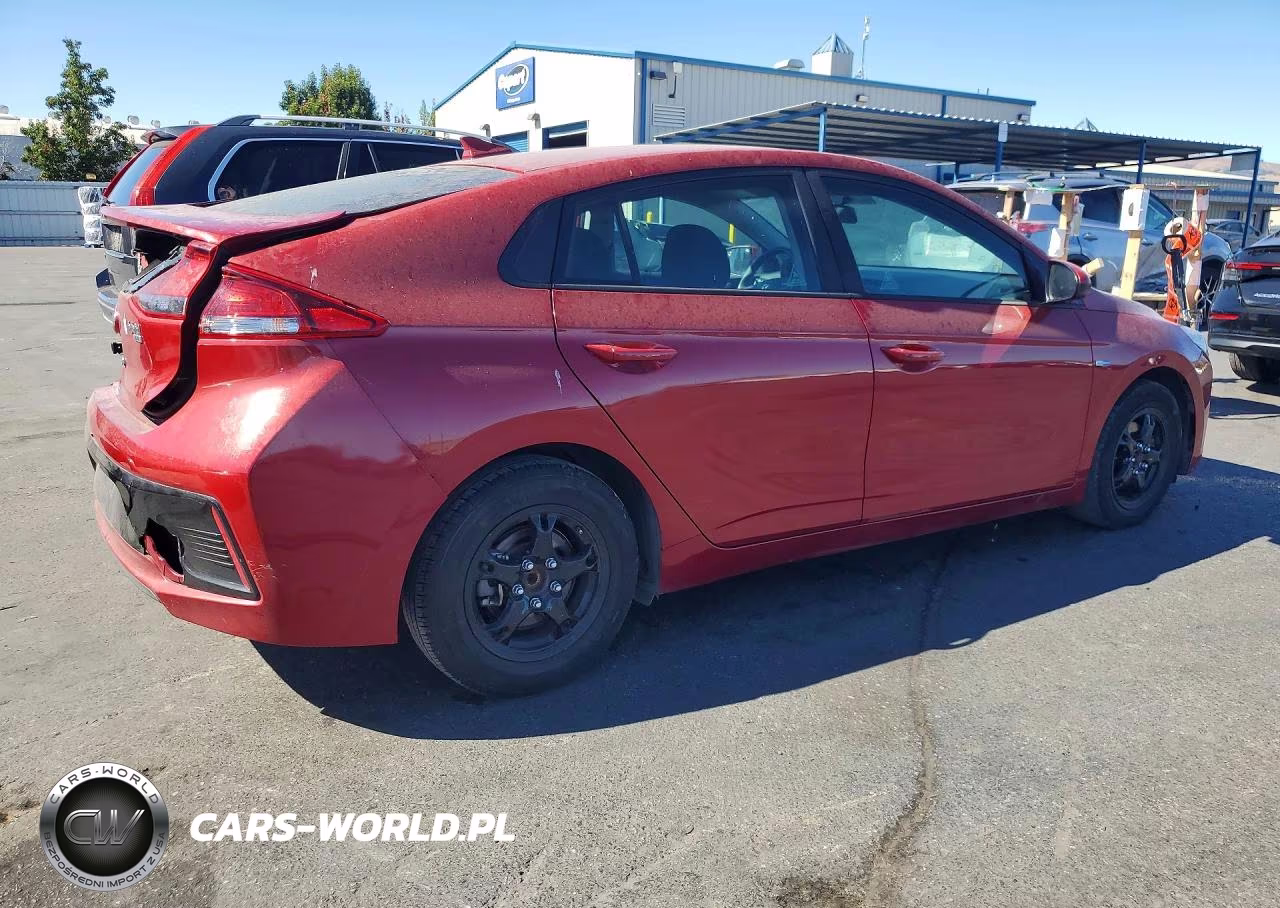 2019 Hyundai Ioniq Blue VIN:KMHC65LC1KU176206 - 3