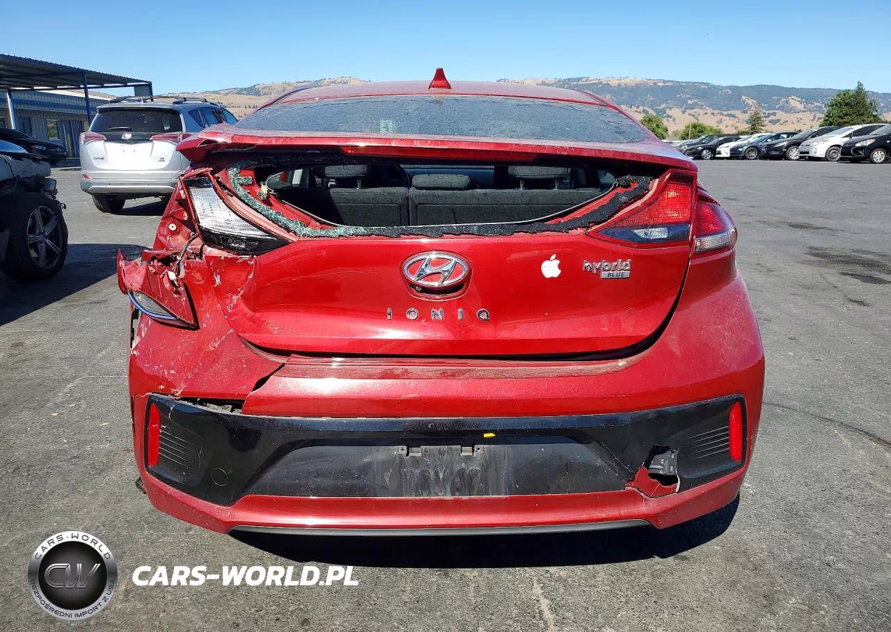 2019 Hyundai Ioniq Blue VIN:KMHC65LC1KU176206 - 6