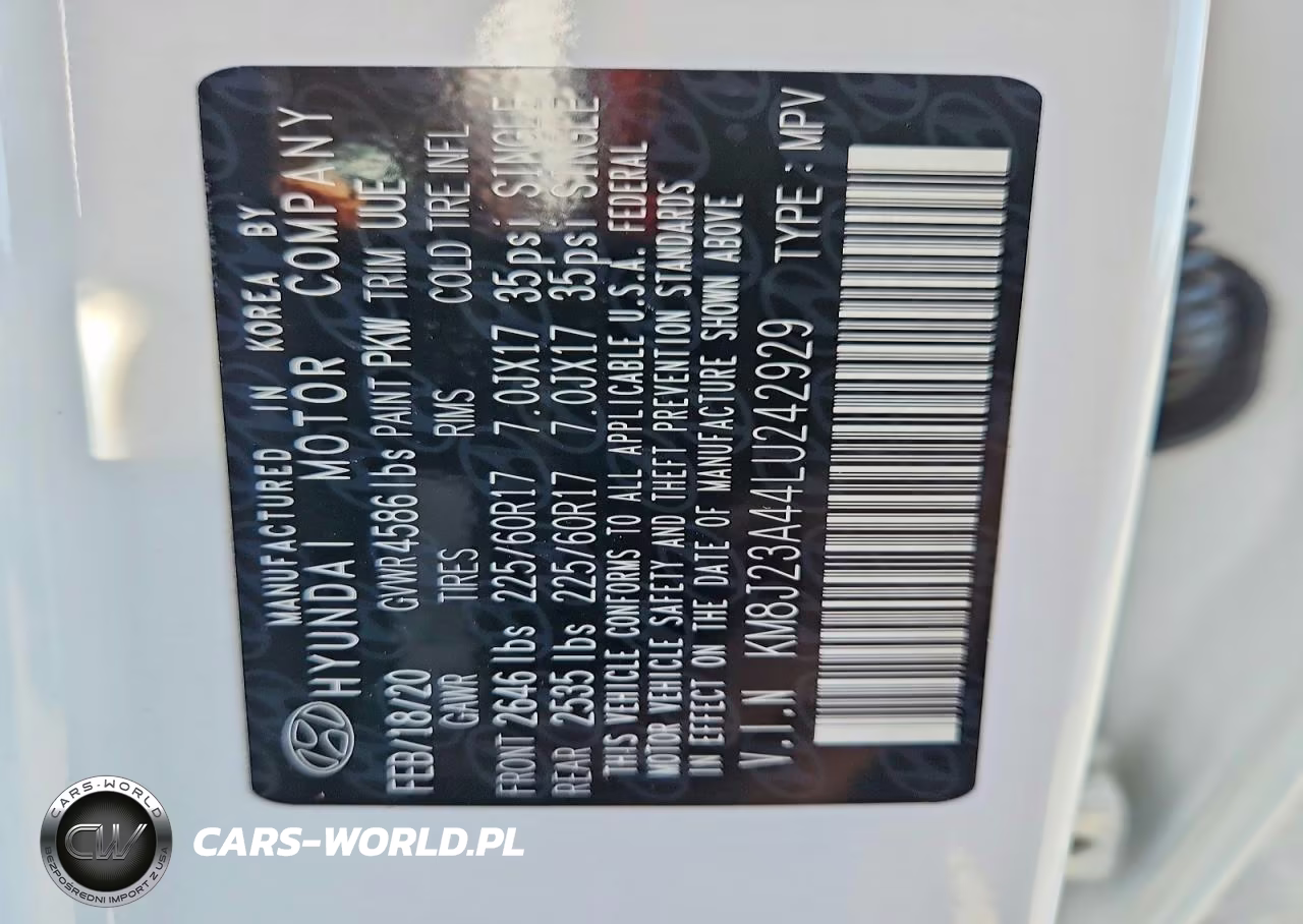 2020 Hyundai Tucson Se VIN:KM8J23A44LU242929 - 14
