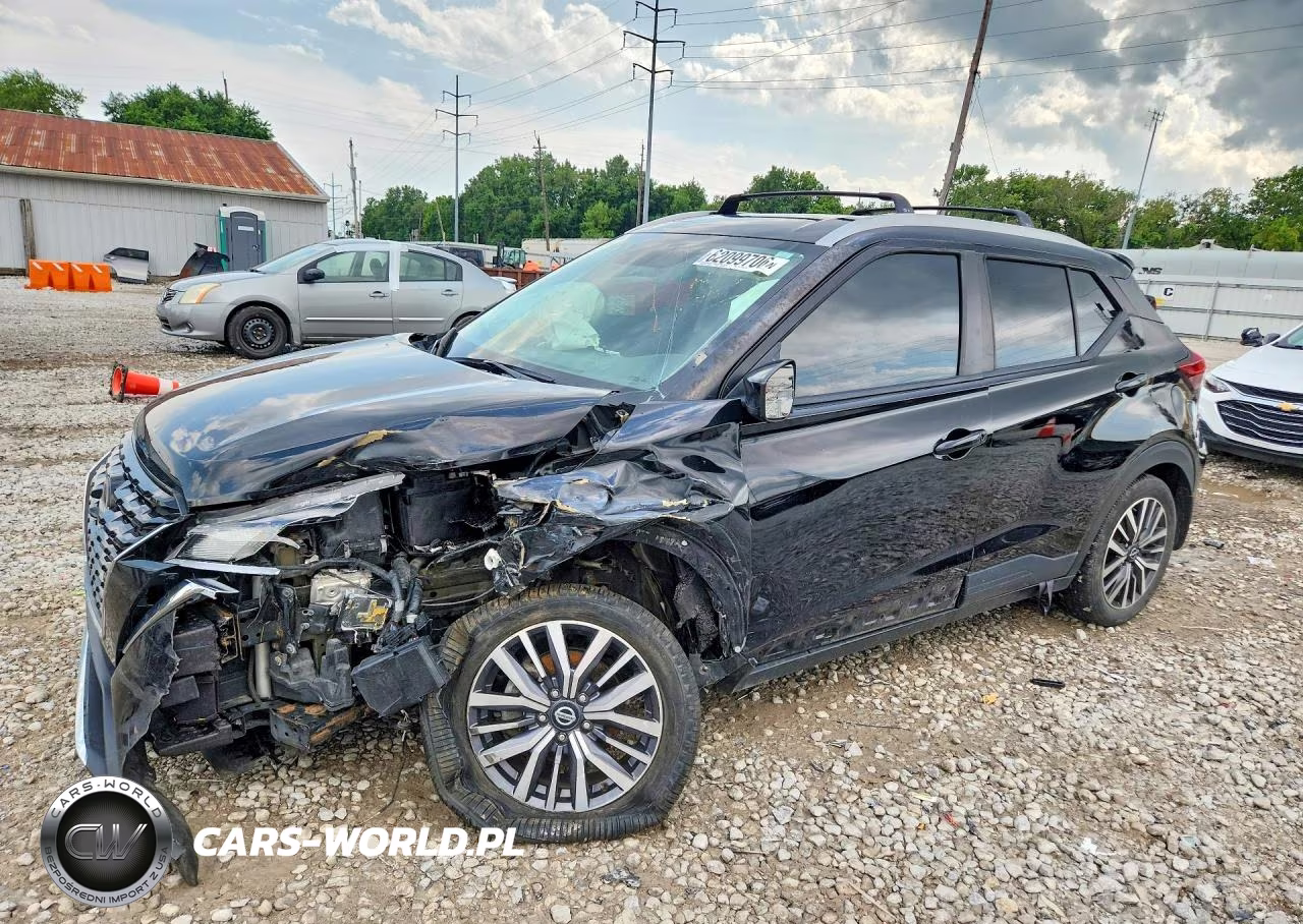 2022 Nissan Kicks Sv VIN:3N1CP5CV8NL487474 - 1