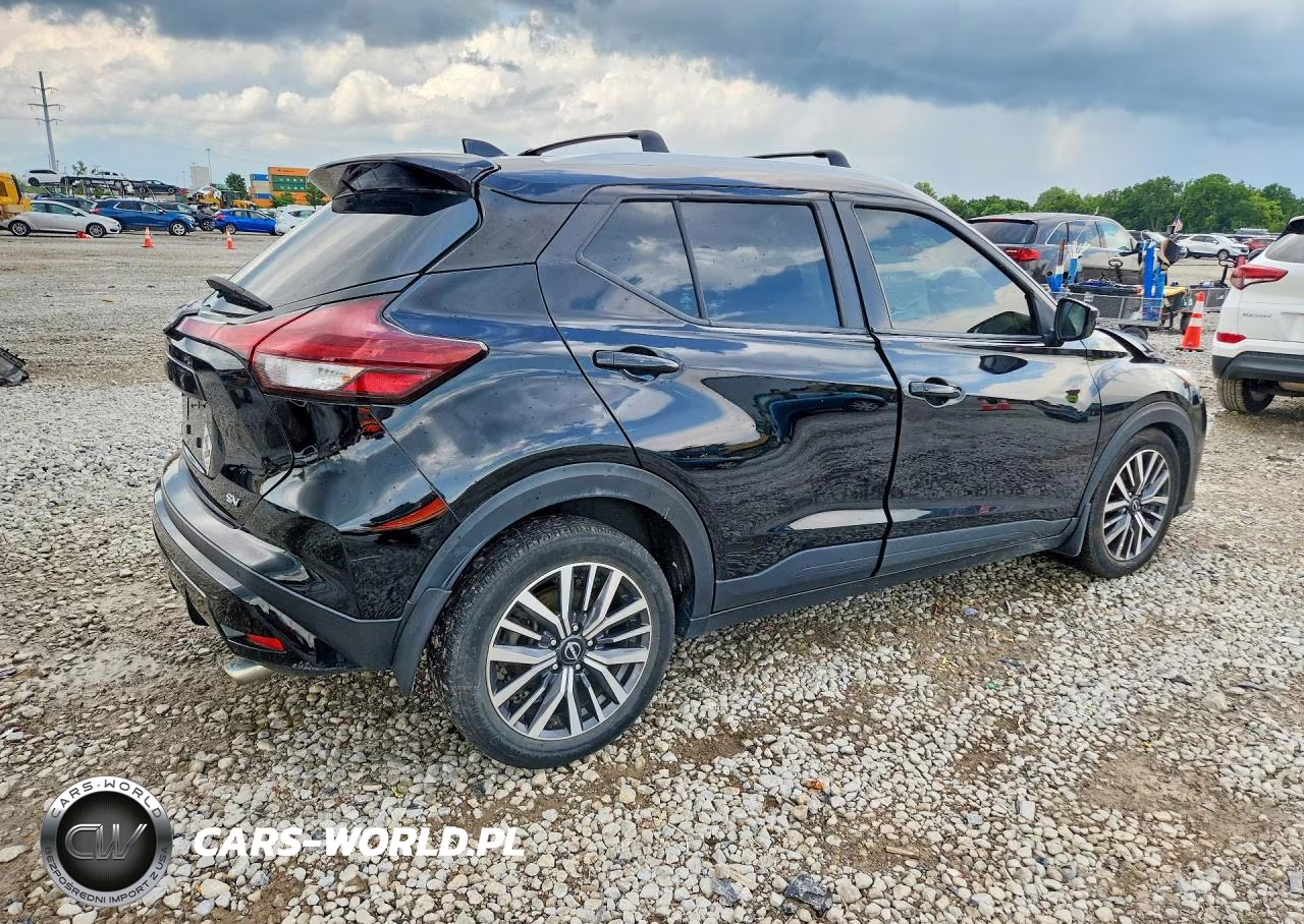 2022 Nissan Kicks Sv VIN:3N1CP5CV8NL487474 - 3