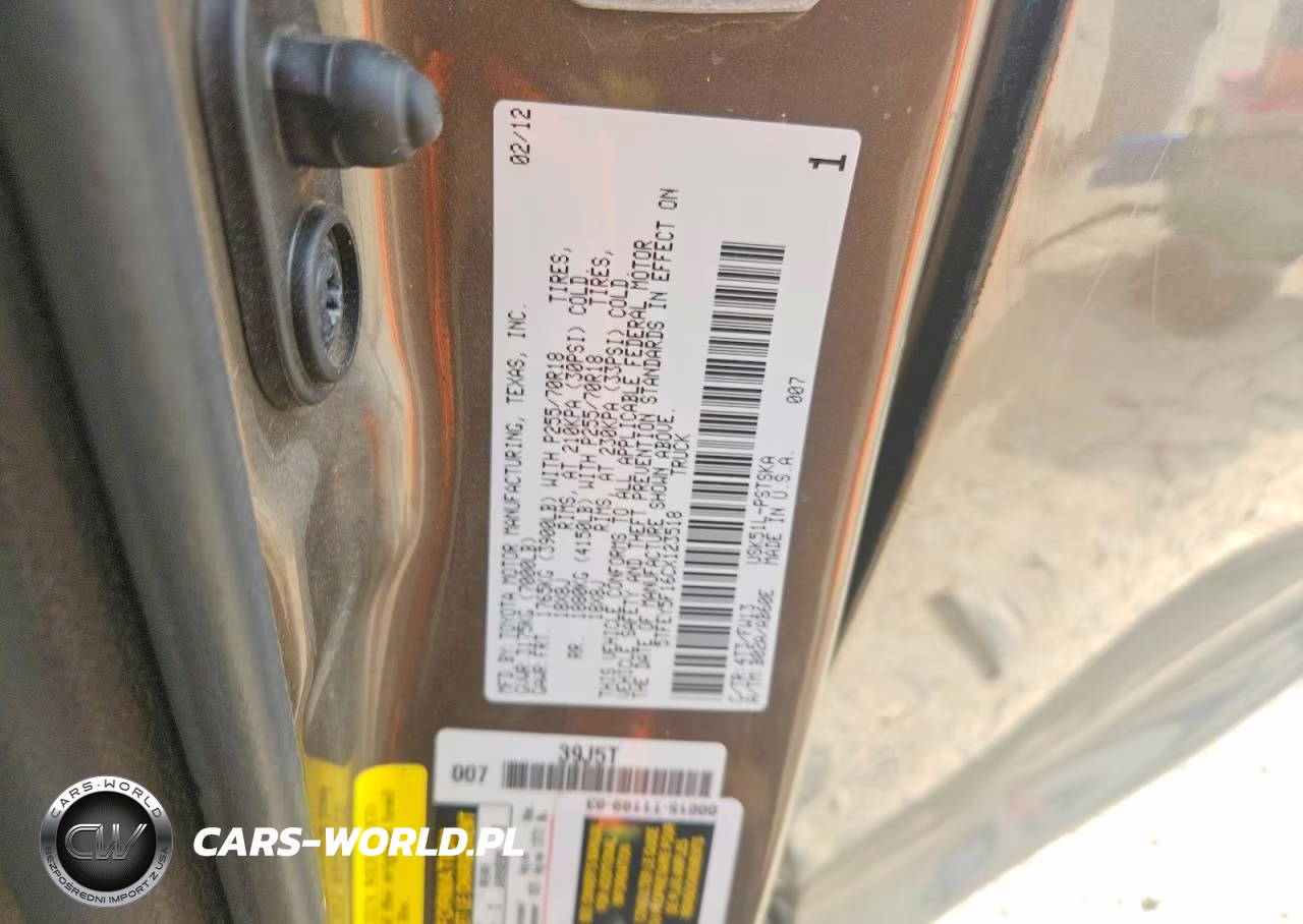 2012 Toyota Tundra Crewmax Sr5 VIN:5TFEY5F16CX123518 - 13