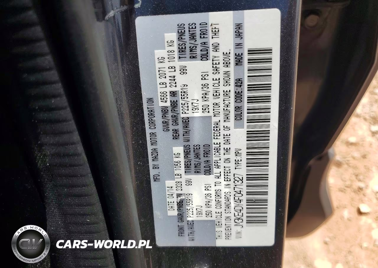 2015 Mazda Cx-5 Gt VIN:JM3KE4DY4F0471327 - 13