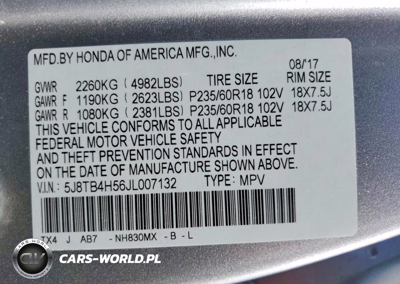 2018 Acura Rdx Technology VIN:5J8TB4H56JL007132 - 13