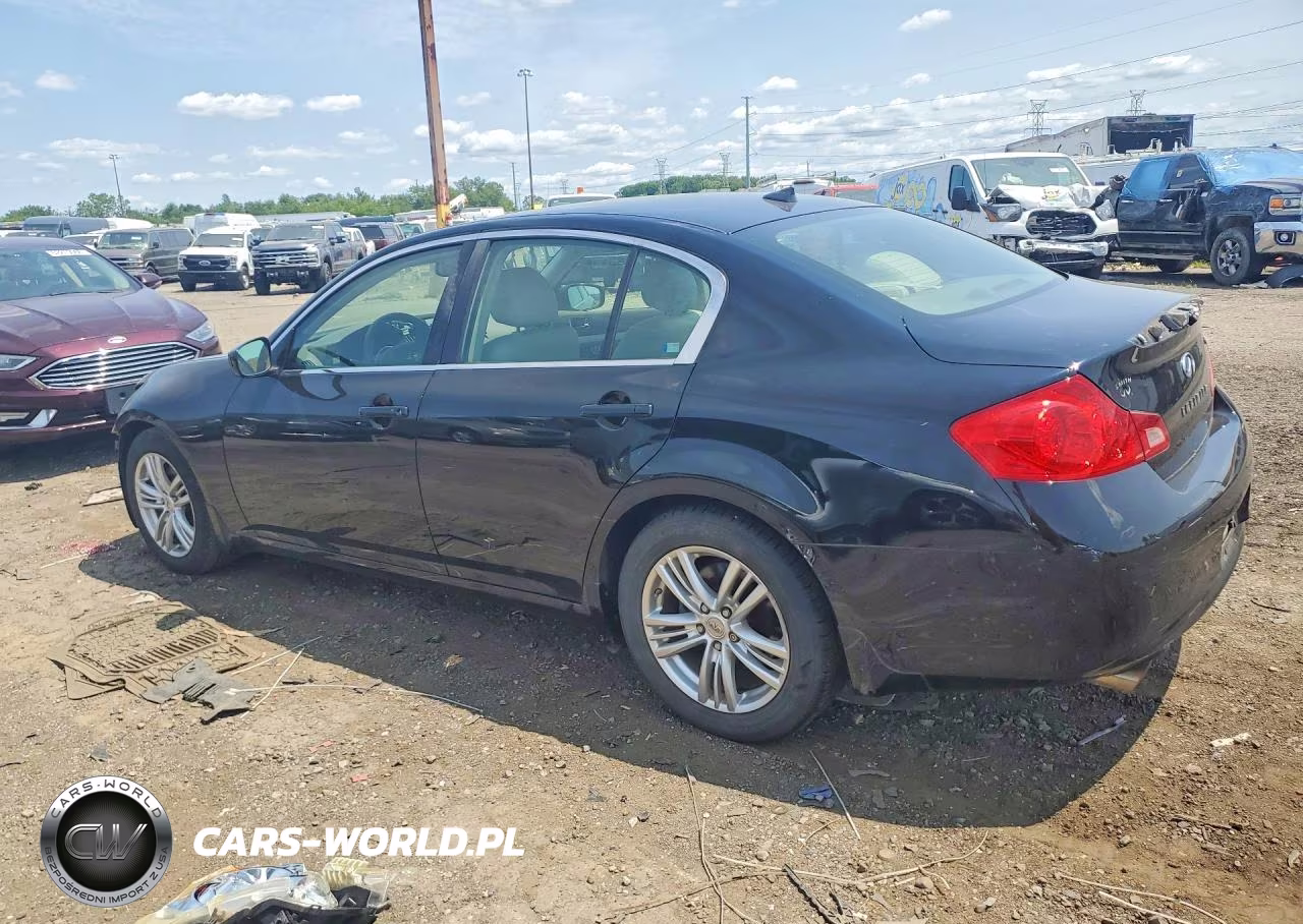 2011 Infiniti G25 Sedan Base VIN:JN1DV6AP3BM830777 - 2
