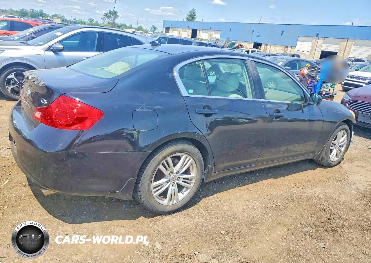 2011 Infiniti G25 Sedan Base VIN:JN1DV6AP3BM830777 - 3