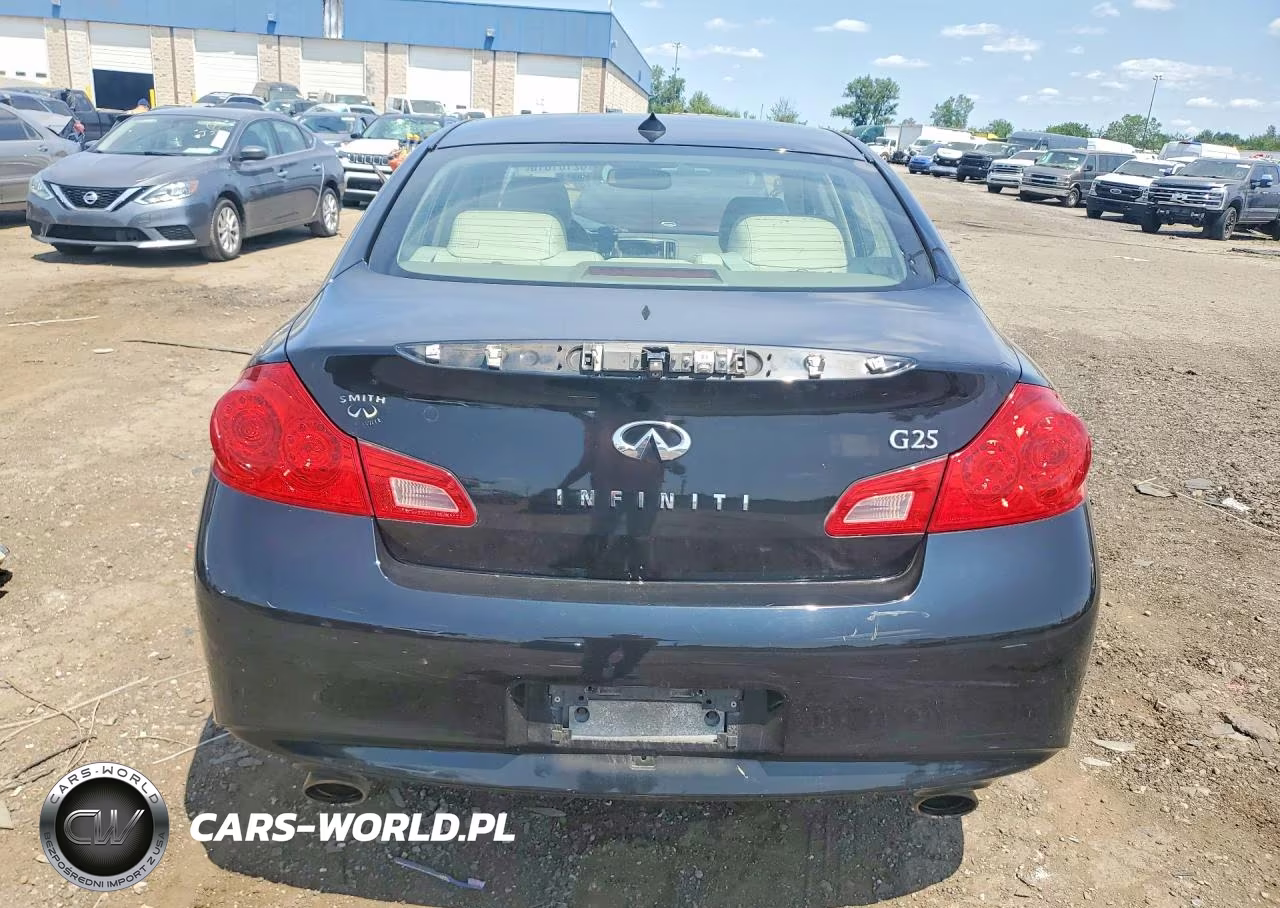 2011 Infiniti G25 Sedan Base VIN:JN1DV6AP3BM830777 - 6