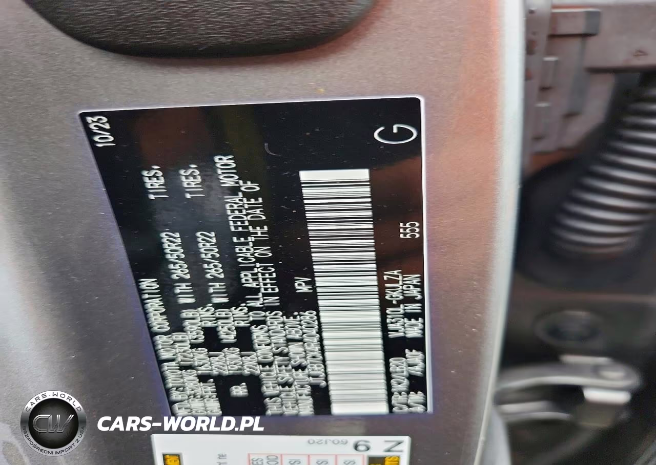 2024 Lexus Lx 600 Luxury VIN:JTJGB7CX4R4040286 - 14