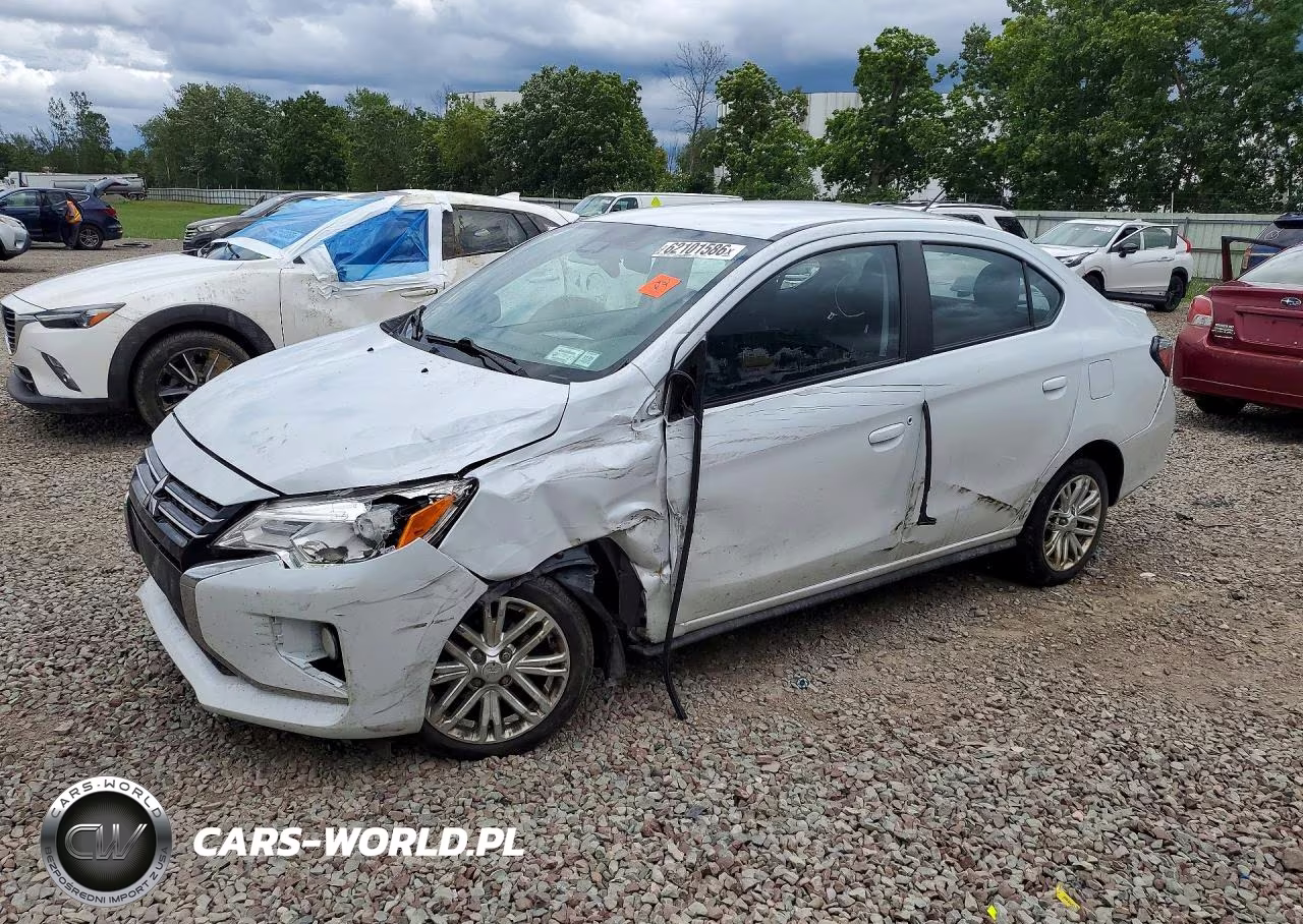 2024 Mitsubishi Mirage G4 Se VIN:ML32FVFJ6RHF00933 - 1