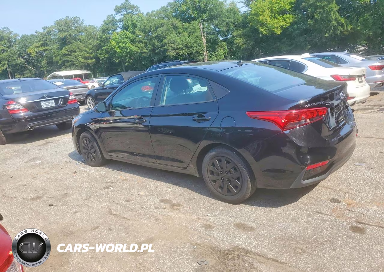 2022 Hyundai Accent Se VIN:3KPC24A61NE168021 - 2