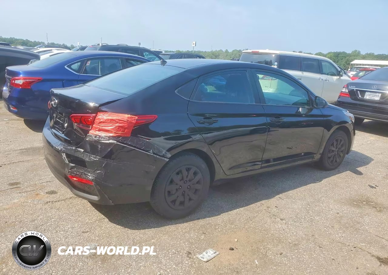 2022 Hyundai Accent Se VIN:3KPC24A61NE168021 - 3