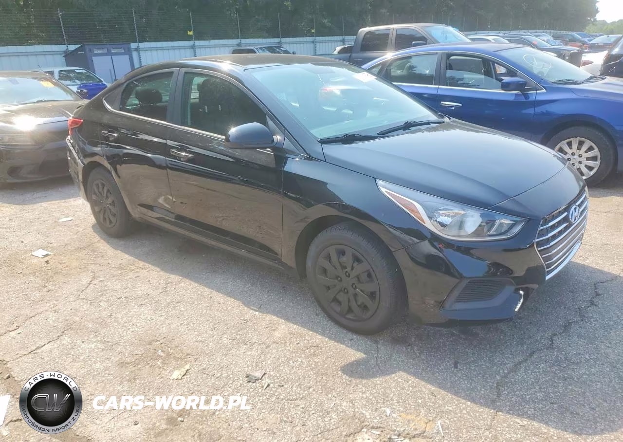 2022 Hyundai Accent Se VIN:3KPC24A61NE168021 - 4