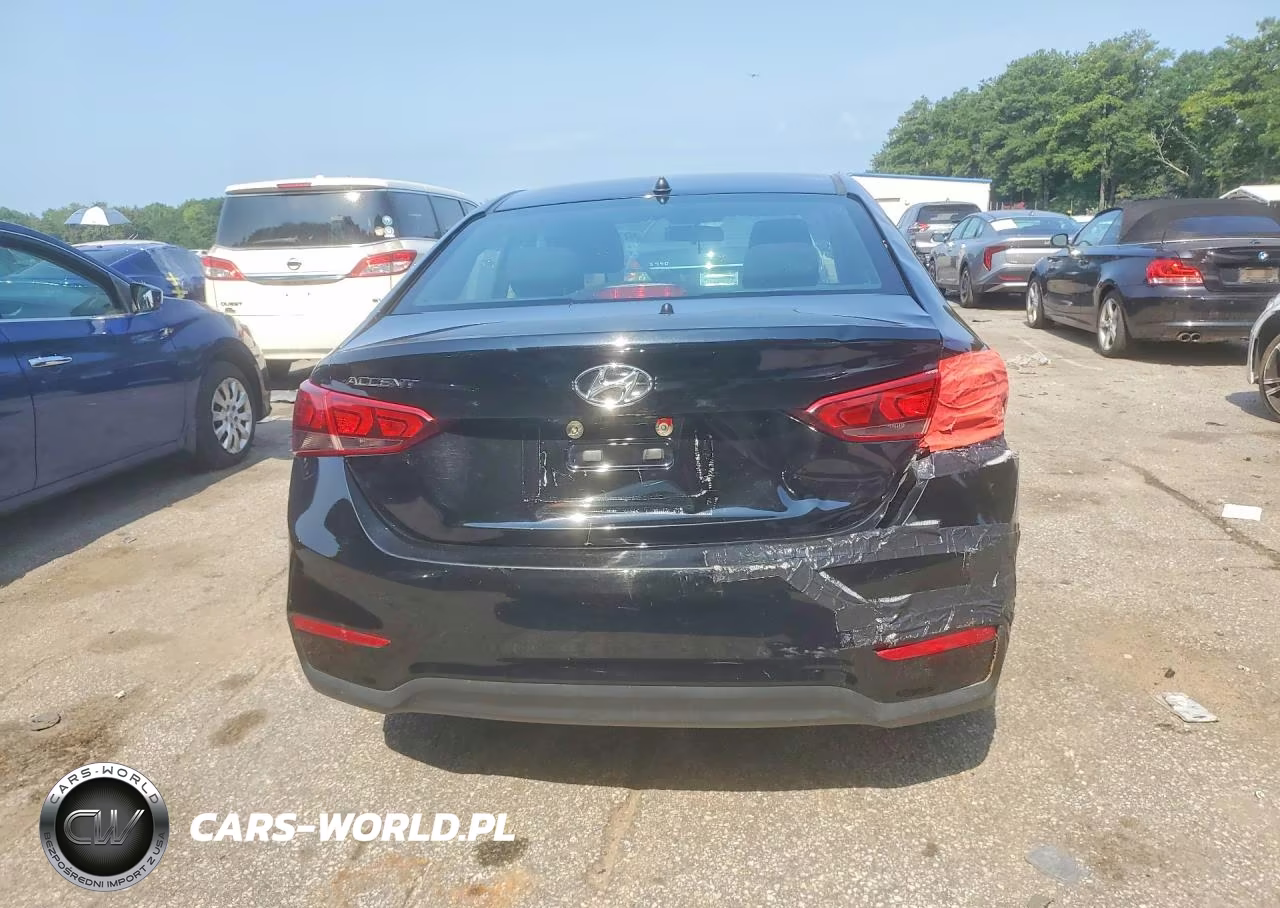2022 Hyundai Accent Se VIN:3KPC24A61NE168021 - 6
