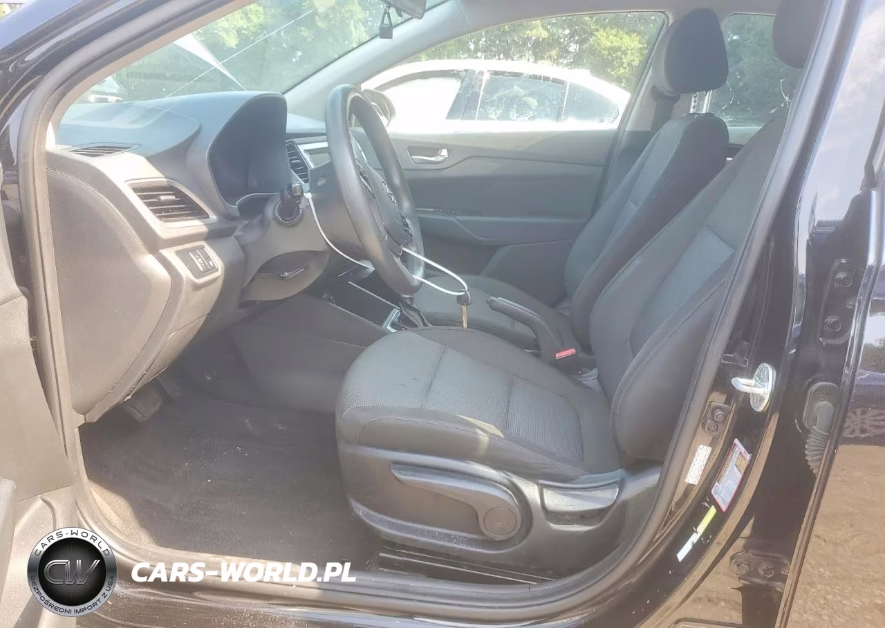 2022 Hyundai Accent Se VIN:3KPC24A61NE168021 - 7