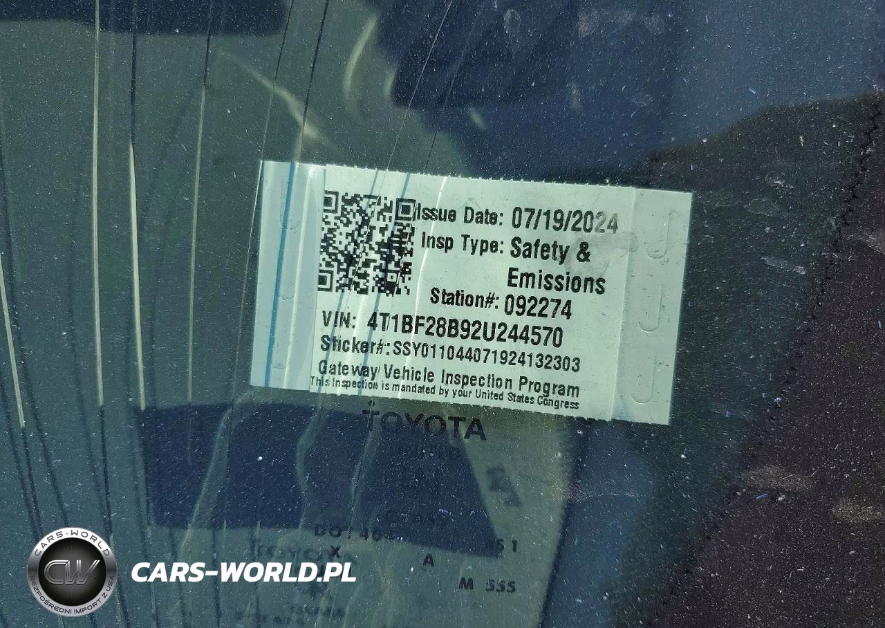 2002 Toyota Avalon Xl VIN:4T1BF28B92U244570 - 12