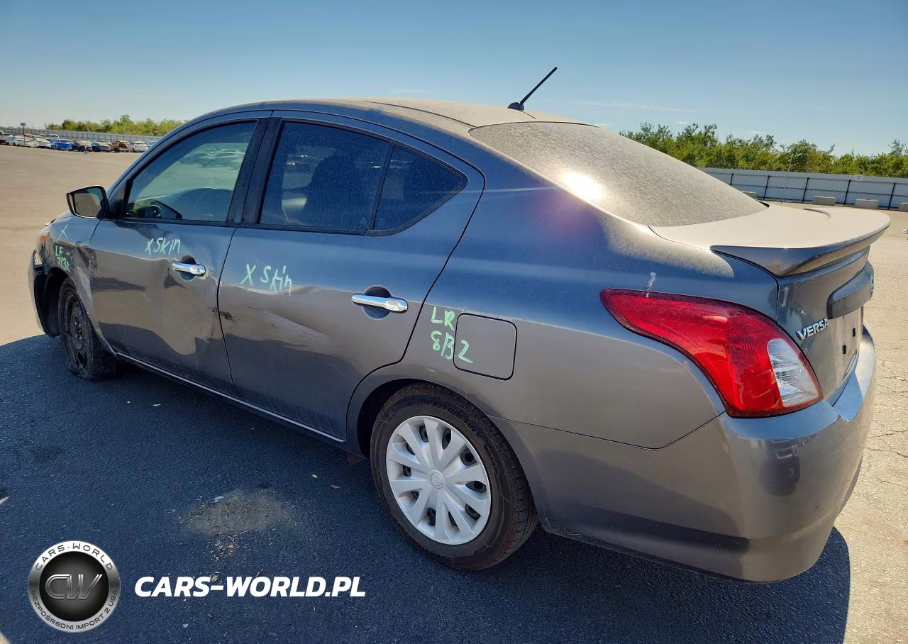 2019 Nissan Versa Sv VIN:3N1CN7APXKL815317 - 2
