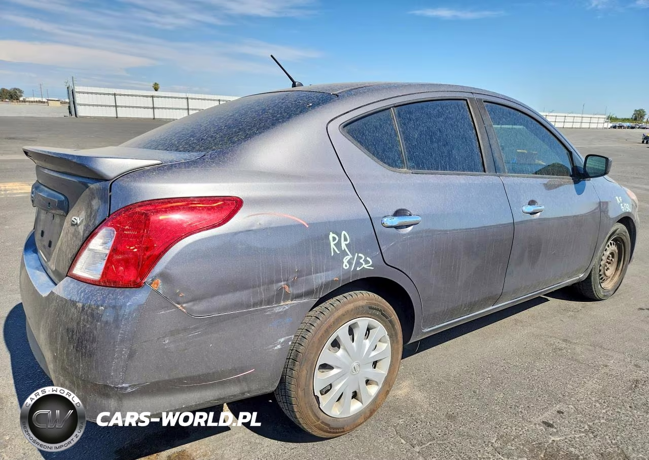 2019 Nissan Versa Sv VIN:3N1CN7APXKL815317 - 3