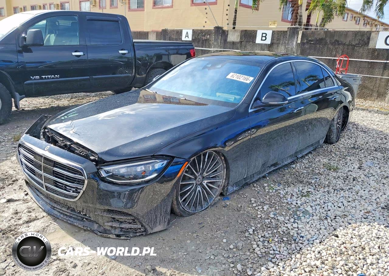 2022 Mercedes-Benz S 500 4Matic VIN:W1K6G6DB8NA163894 - 1