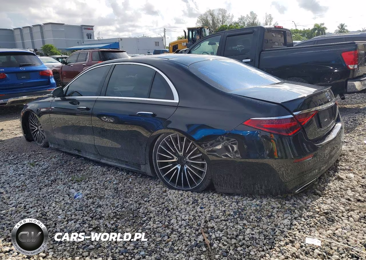 2022 Mercedes-Benz S 500 4Matic VIN:W1K6G6DB8NA163894 - 2