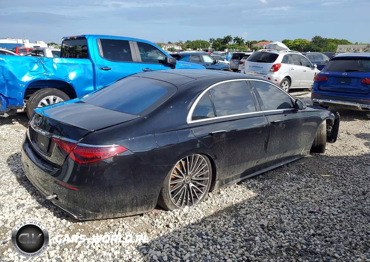 2022 Mercedes-Benz S 500 4Matic VIN:W1K6G6DB8NA163894 - 3