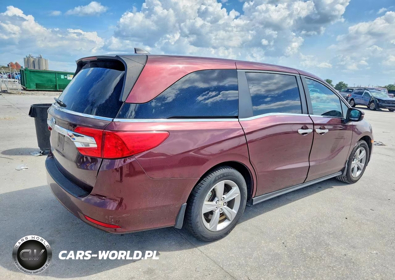 2018 Honda Odyssey Ex VIN:5FNRL6H52JB004555 - 3