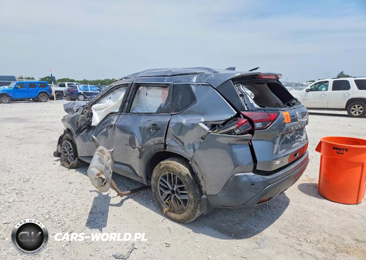 NISSAN ROGUE S VIN:5N1AT3AA7MC687837 - 2