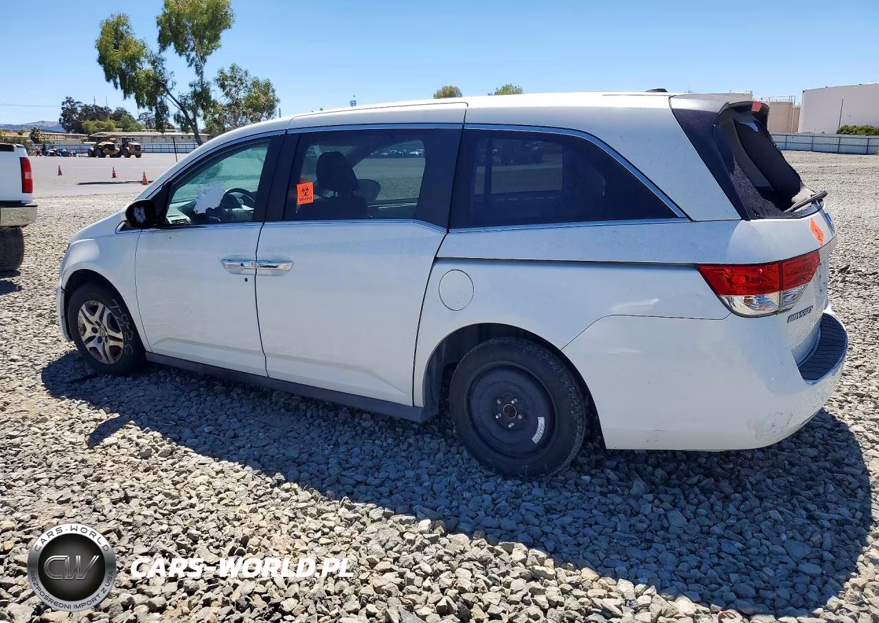 2015 Honda Odyssey Exl VIN:5FNRL5H64FB039284 - 2