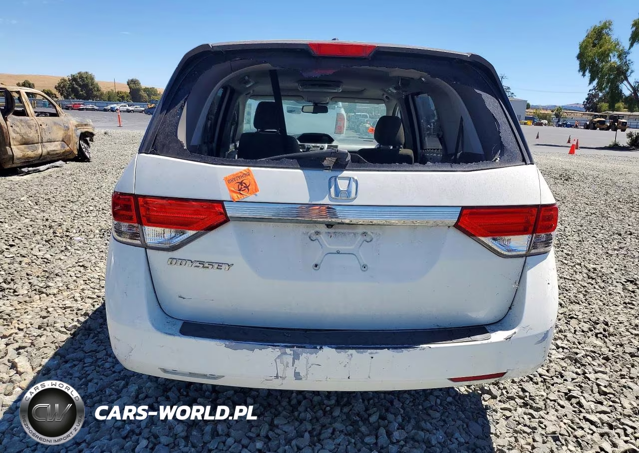 2015 Honda Odyssey Exl VIN:5FNRL5H64FB039284 - 6