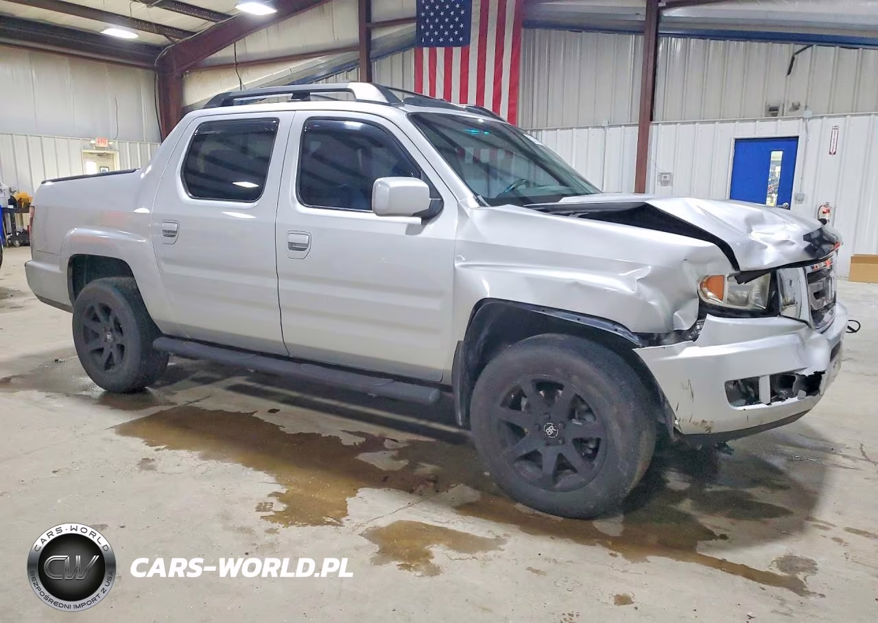 2009 Honda Ridgeline Rtl VIN:5FPYK16569B107761 - 4