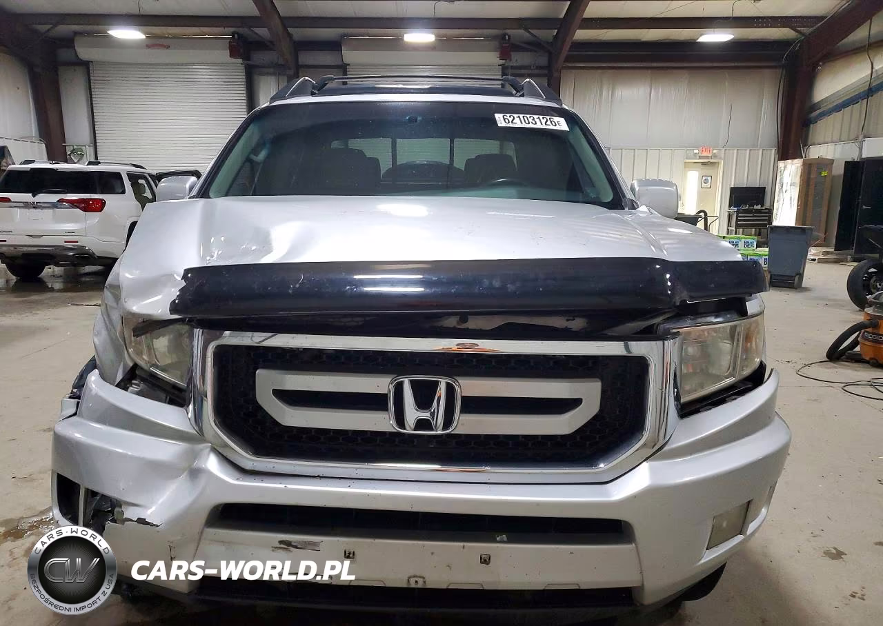 2009 Honda Ridgeline Rtl VIN:5FPYK16569B107761 - 5