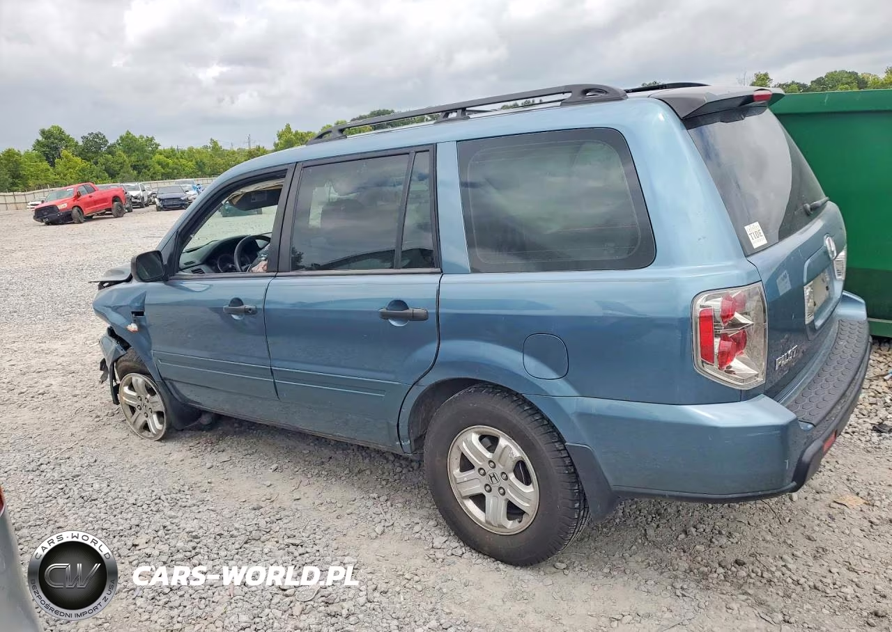 2007 Honda Pilot Lx VIN:5FNYF28117B035488 - 2