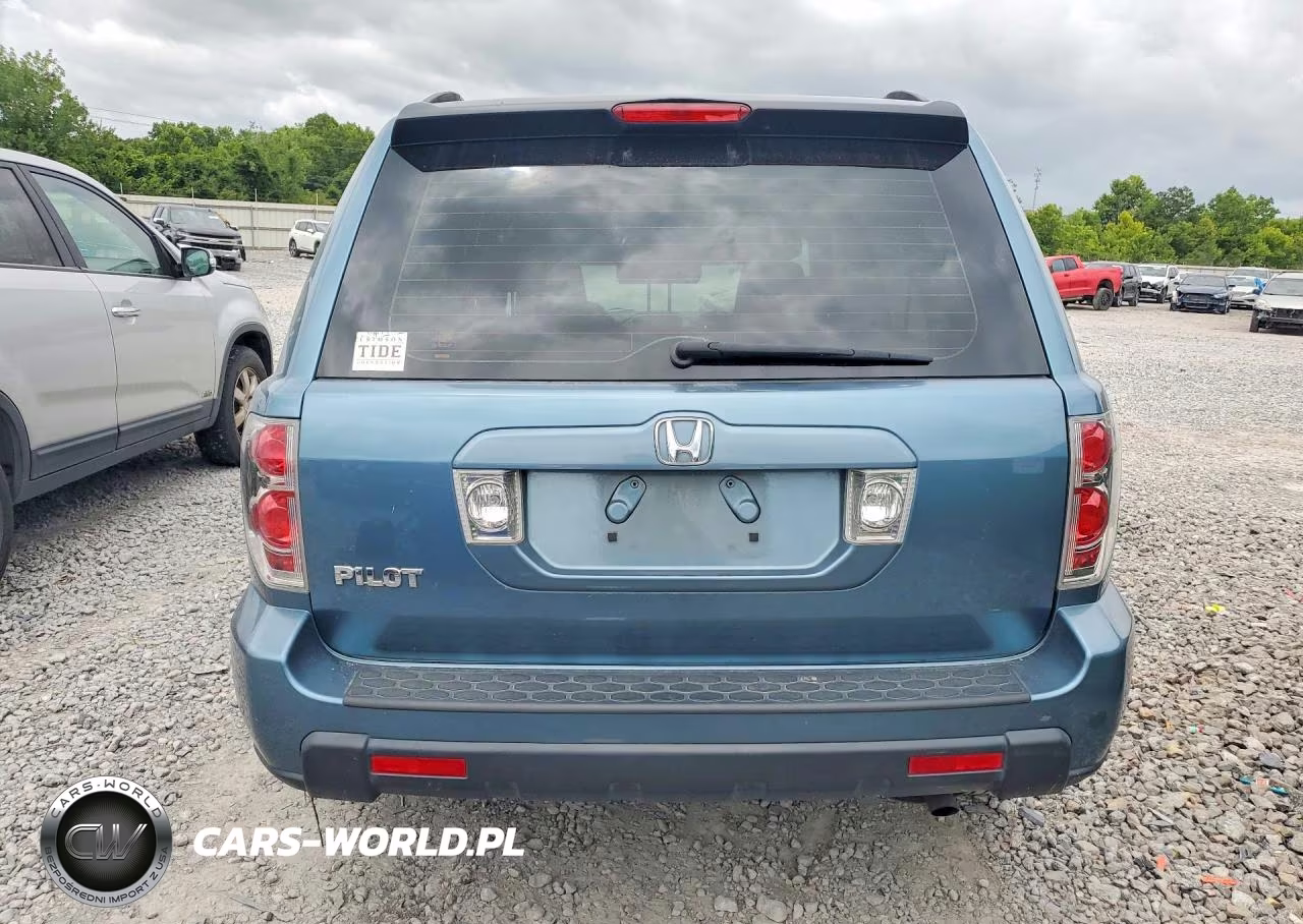 2007 Honda Pilot Lx VIN:5FNYF28117B035488 - 6