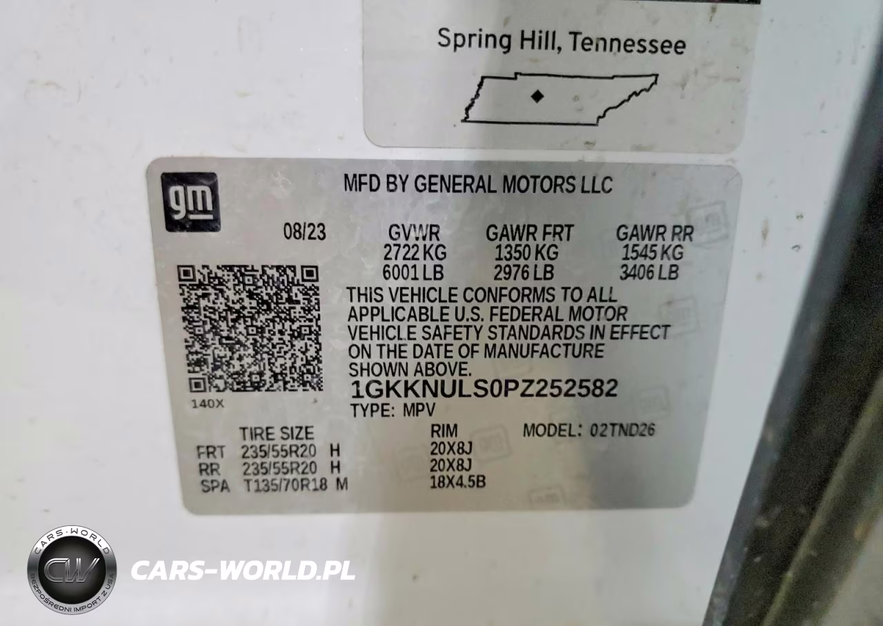 2023 GMC Acadia Slt VIN:1GKKNULS0PZ252582 - 14