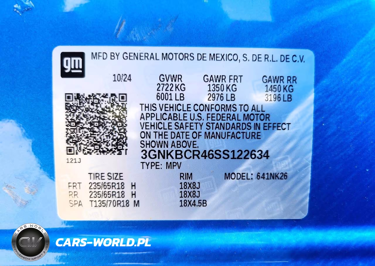 2025 Chevrolet Blazer 2Lt VIN:3GNKBCR46SS122634 - 13