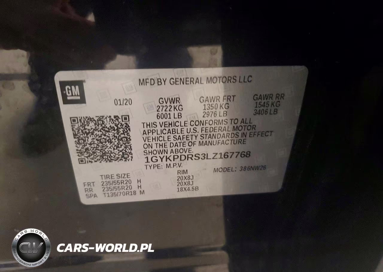 2020 Cadillac Xt6 Premium Luxury VIN:1GYKPDRS3LZ167768 - 13