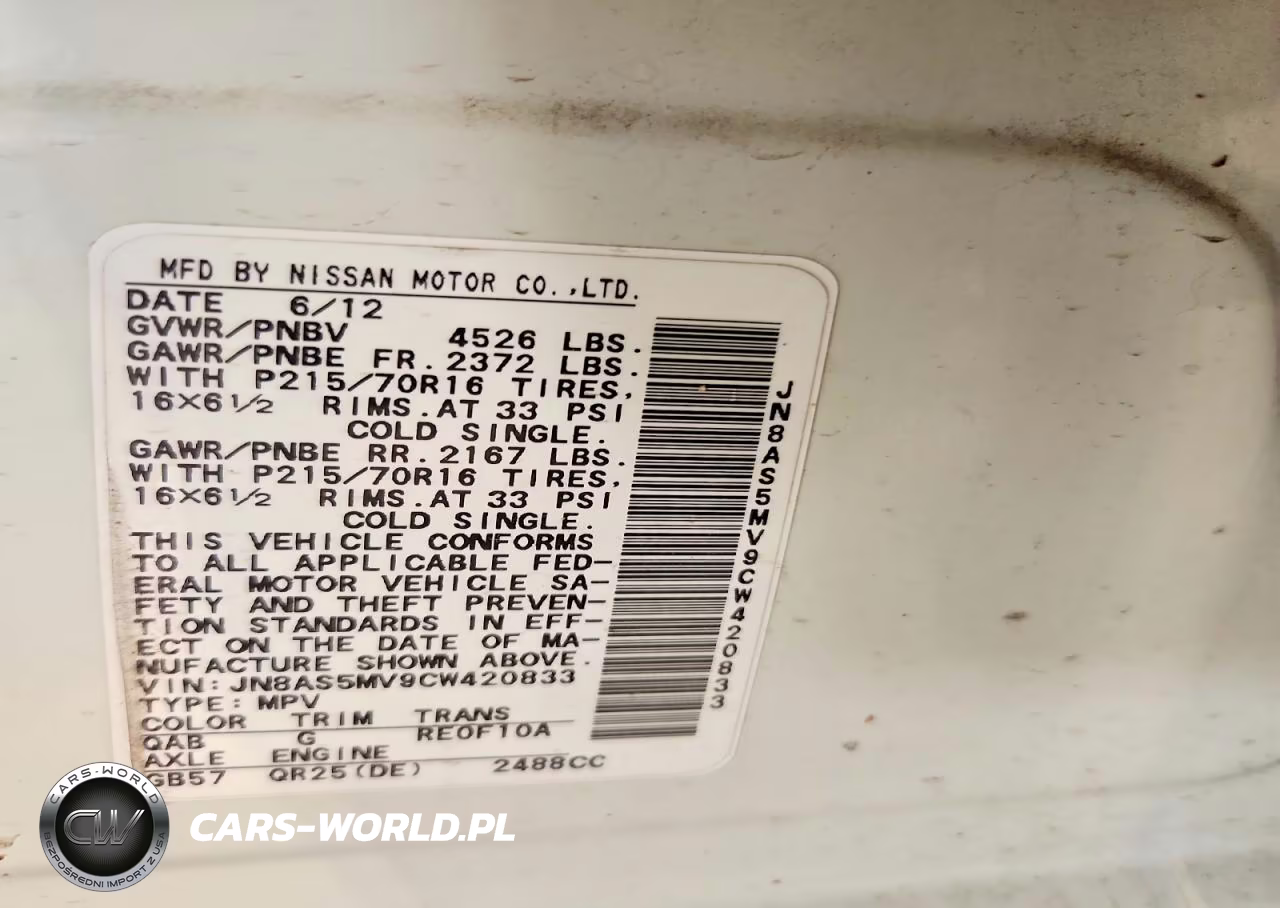 2012 Nissan Rogue S VIN:JN8AS5MV9CW420833 - 13