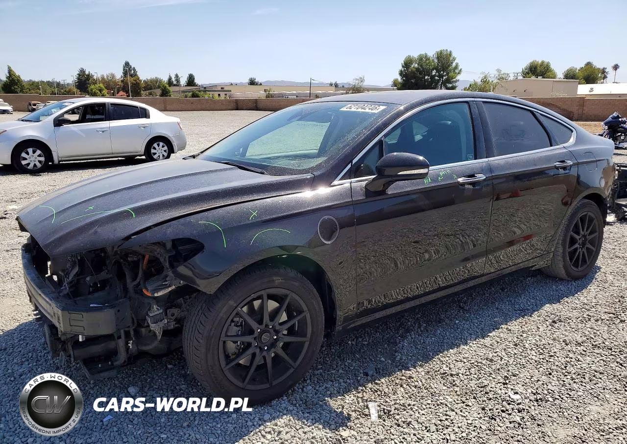 2019 Ford Fusion Titanium VIN:3FA6P0SU5KR174726 - 1