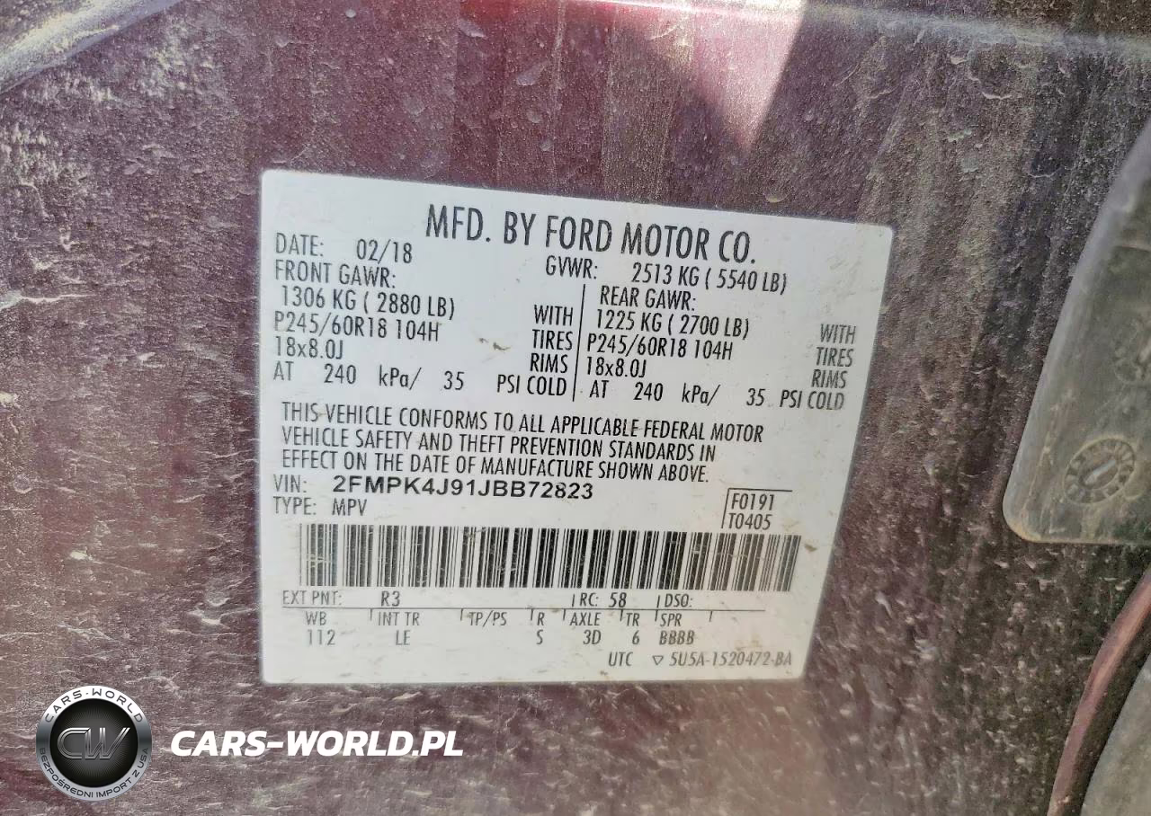2018 Ford Edge Sel VIN:2FMPK4J91JBB72823 - 14