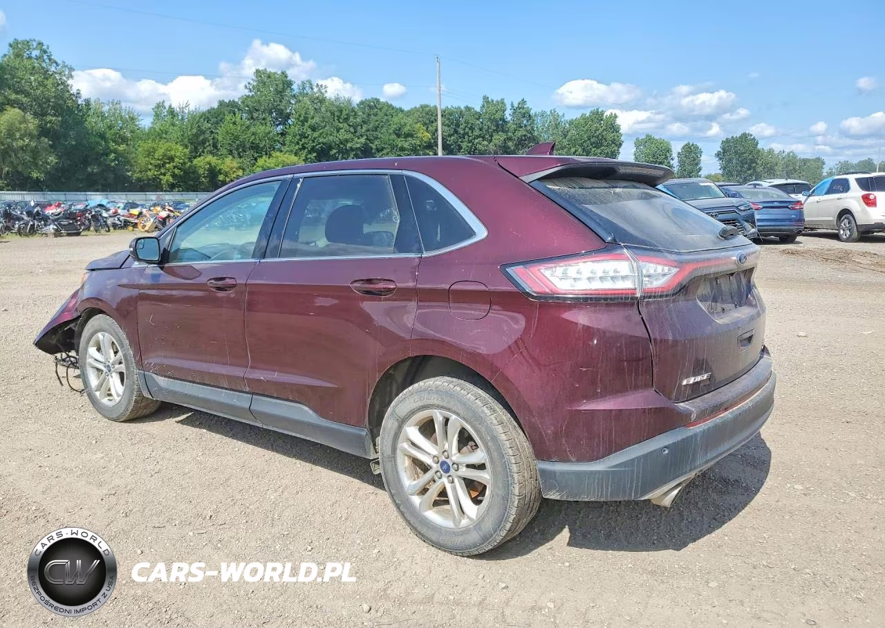 2018 Ford Edge Sel VIN:2FMPK4J91JBB72823 - 2