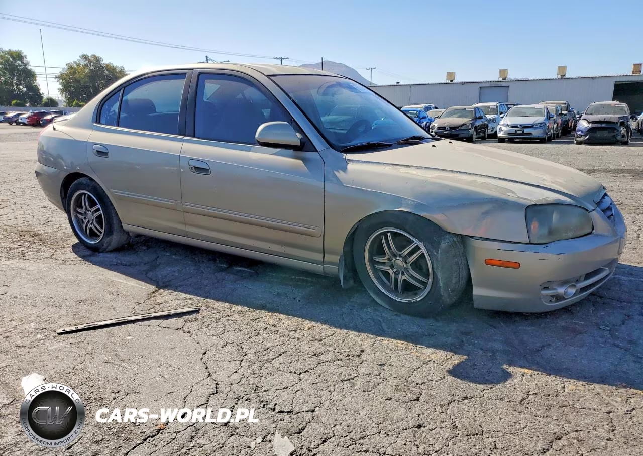 2005 Hyundai Elantra Gls VIN:KMHDN46D95U955220 - 4