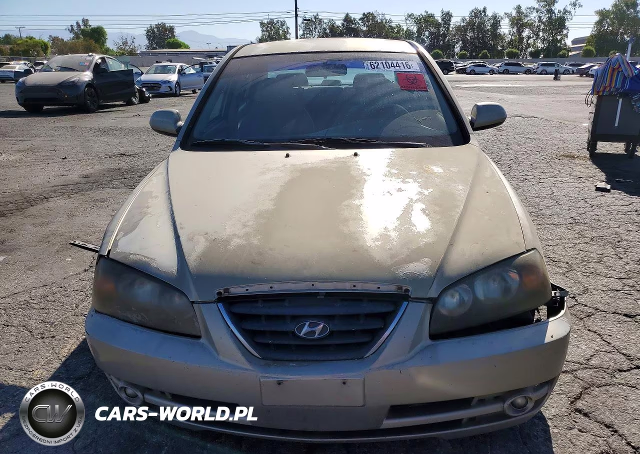 2005 Hyundai Elantra Gls VIN:KMHDN46D95U955220 - 5